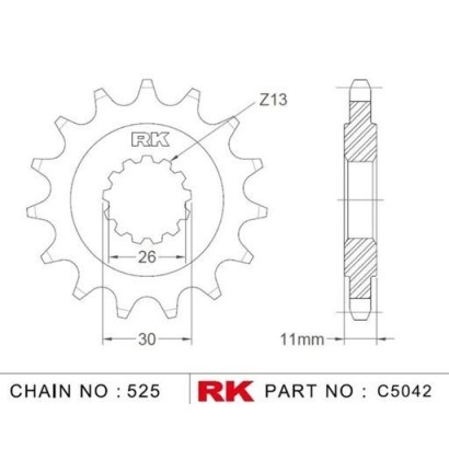 ΓΡΑΝΑΖΙ ΕΜΠΡ C5042 16Δ ΜΕ ΛΑΣΤΙΧΟ 1591 RK