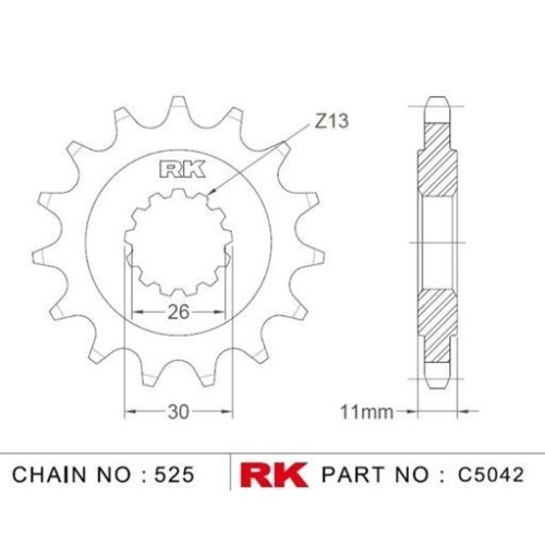 ΓΡΑΝΑΖΙ ΕΜΠΡ C5042 16Δ ΜΕ ΛΑΣΤΙΧΟ 1591 RK