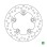 ΔΙΣΚΟΠΛΑΚΑ DF4111A BURGMAN400 07-25 ΟΠΙΣΘ 210-110-89.2 5ΤΡ NEWFREN