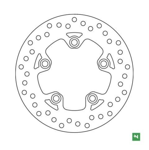 ΔΙΣΚΟΠΛΑΚΑ DF4111A BURGMAN400 07-25 ΟΠΙΣΘ 210-110-89.2 5ΤΡ NEWFREN