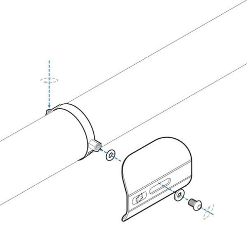 ΠΡΟΣΤΑΤΕΥΤΙΚΟ ΕΞΑΤΜΙΣΗΣ Street Exhaust Heat Shield OX880 OXFORD