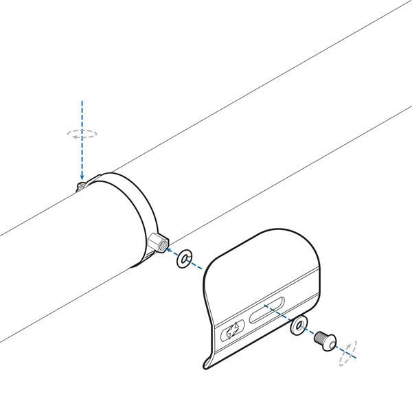 ΠΡΟΣΤΑΤΕΥΤΙΚΟ ΕΞΑΤΜΙΣΗΣ Street Exhaust Heat Shield OX880 OXFORD