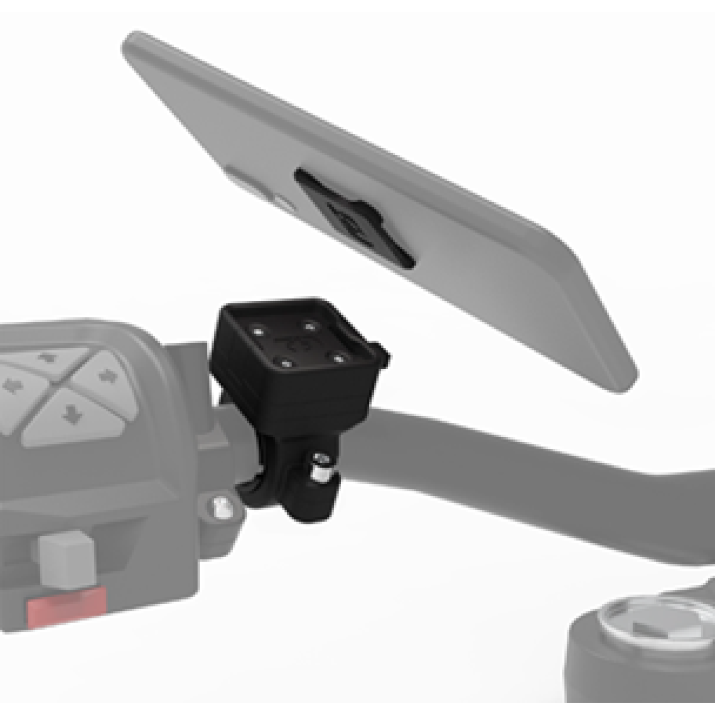 ΒΑΣΗ ΚΙΝΗΤΟΥ ΓΙΑ ΤΙΜΟΝΙ 22,1 CLIQR Motorcycle Handlebar Mount 22.1mm OX850 OXFORD DD
