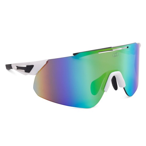 ΓΥΑΛΙΑ ΗΛΙΟΥ Corsa White Frame Rainbow Lens Sunglasses SU007 OXFORD