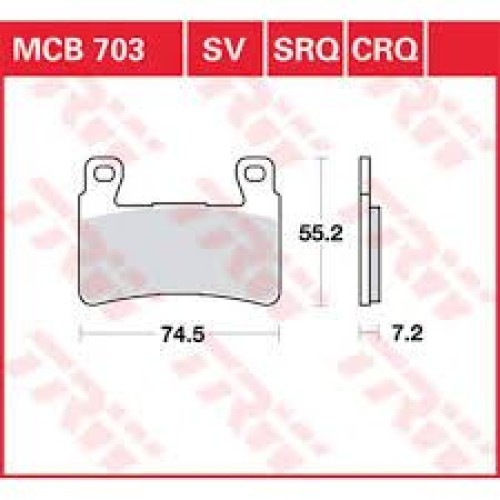 ΤΑΚΑΚΙΑ MCB703CRQ TRW LUCAS F265