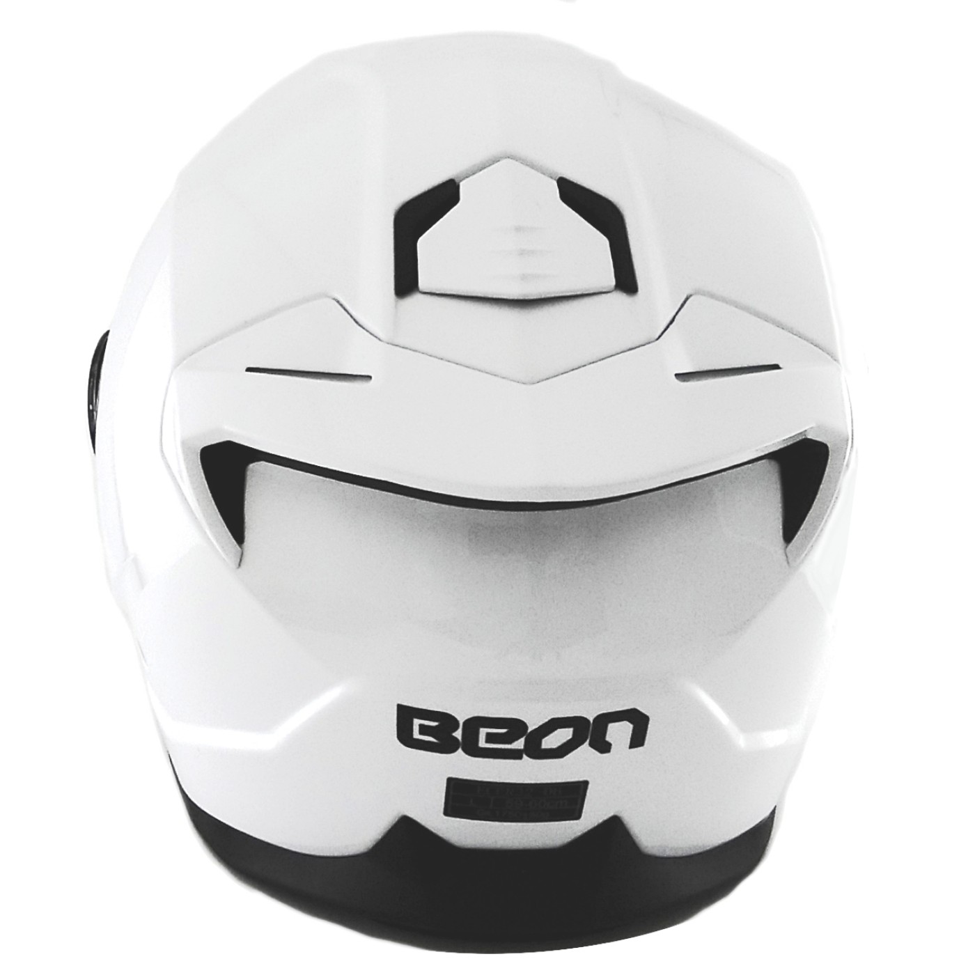 ΚΡΑΝΗ BEON B-711 FLIP-UP (ΕΣ/ΚΗ ΦΥΜΕ ΖΕΛ/ΝΑ) ΑΣΠΡΑ XL - (ΤΑΙ)