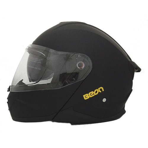 ΚΡΑΝΗ BEON B-711 FLIP-UP (ΕΣ/ΚΗ ΦΥΜΕ ΖΕΛ/ΝΑ) ΜΑΥΡΑ ΜΑΤ M - (ΤΑΙ)