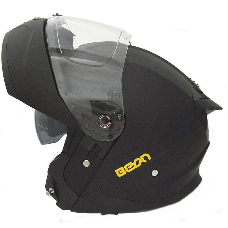 ΚΡΑΝΗ BEON B-711 FLIP-UP (ΕΣ/ΚΗ ΦΥΜΕ ΖΕΛ/ΝΑ) ΜΑΥΡΑ ΜΑΤ S - (ΤΑΙ)