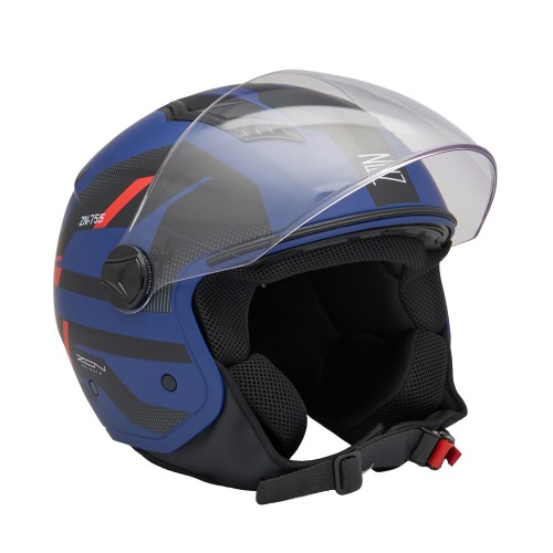 ΚΡΑΝΗ ZEN ZN-755 ΑΝΟΙΚΤΑ (ECE R22.06) ΜΑΥΡΑ/ΜΠΛΕ S - (ΤΑΙ)