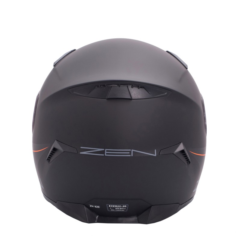 ΚΡΑΝΗ ZEN ZN-820 ΚΛΕΙΣΤΑ ΜΑΥΡΑ/ΠΟΡΤΟΚΑΛΙ ΜΑΤ XL - (ΤΑΙ)