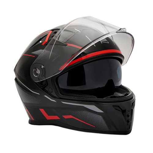 ΚΡΑΝΗ ZEN ZN-869 ΚΛΕΙΣΤΑ (ΕΣ/ΚΗ ΦΥΜΕ ΖΕΛ/ΝΑ) ΜΑΥΡΑ/ΚΟΚΚΙΝΑ XXL - (ΤΑΙ)