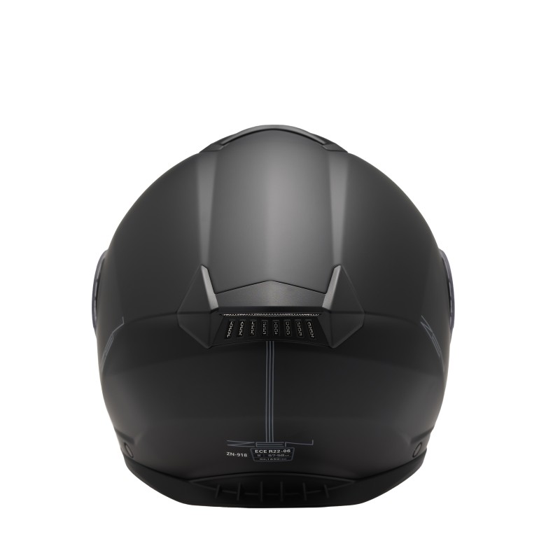 ΚΡΑΝΗ ZEN ZN-918 FLIP-UP (ΕΣ/ΚΗ ΦΥΜΕ ΖΕΛ/ΝΑ) ΜΑΥΡΑ ΜΑΤ XXL - (ΤΑΙ)