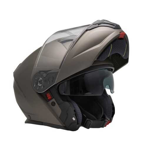 ΚΡΑΝΗ ZEN ZN-918 FLIP-UP (ΕΣ/ΚΗ ΦΥΜΕ ΖΕΛ/ΝΑ) ΤΙΤΑΝΙΟΥΜ/ΓΚΡΙ ΜΑΤ XL - (ΤΑΙ)