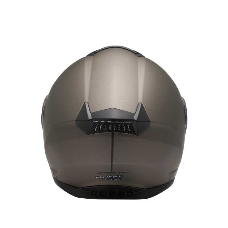 ΚΡΑΝΗ ZEN ZN-918 FLIP-UP (ΕΣ/ΚΗ ΦΥΜΕ ΖΕΛ/ΝΑ) ΤΙΤΑΝΙΟΥΜ/ΓΚΡΙ ΜΑΤ XXL - (ΤΑΙ)