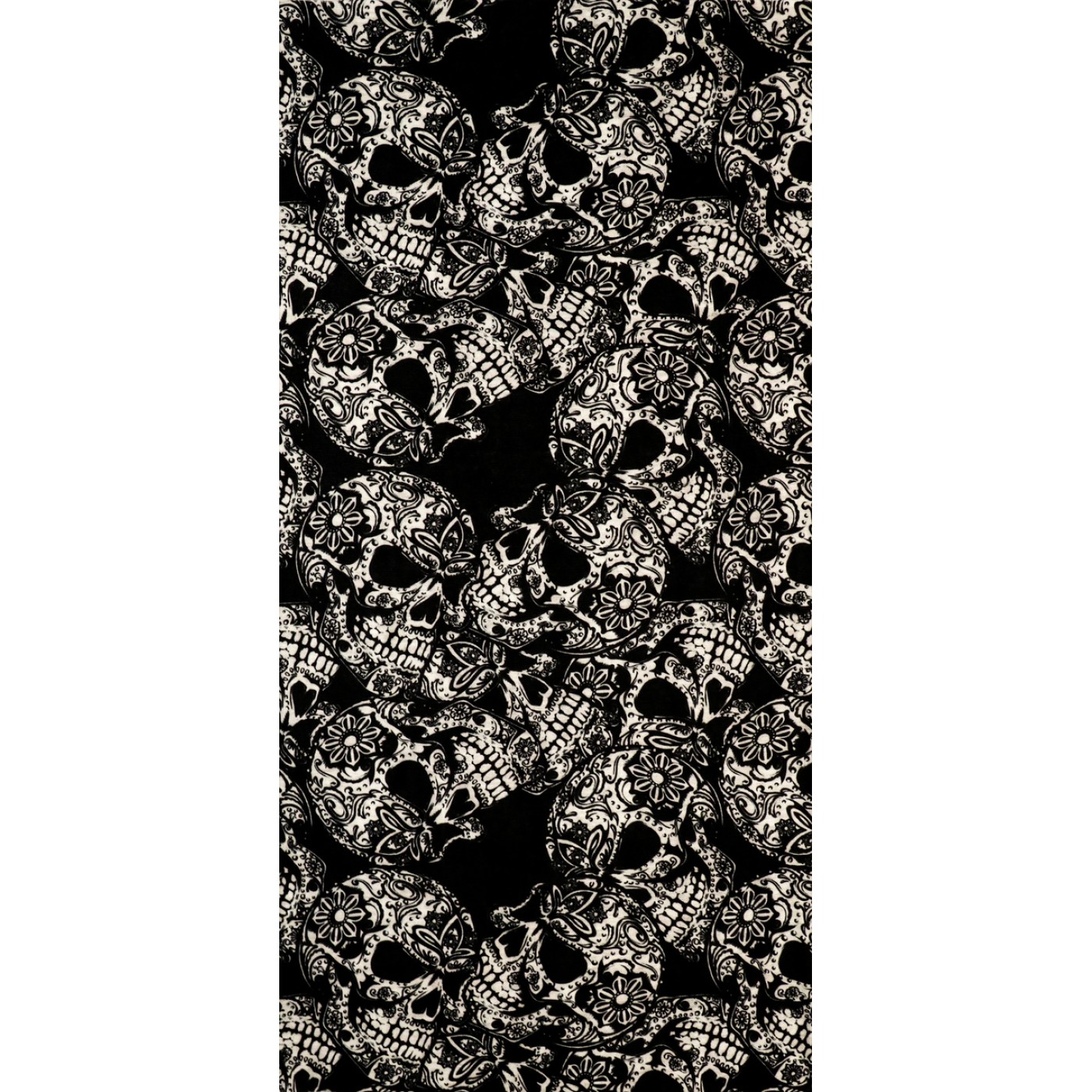 ΜΠΑΛΑΚΛΑΒΕΣ ΛΑΙΜΟΥ ΣΩΛΗΝΑ MODEKA 110630 SKULLS - (ΓΕΡ)
