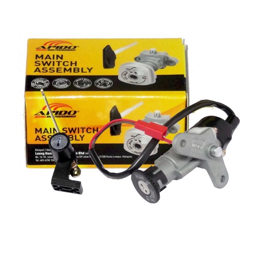 ΔΙΑΚΟΠΤΕΣ ΚΕΝΤ. ΜΕ ΚΛΕΙΔΑΡ MDN KRISS II/JOY-R125/KRISS 125/DYNAMIC 125 ΚΑΡΜΠ 1Φ 2Κ APIDO - (ΤΑΙ)