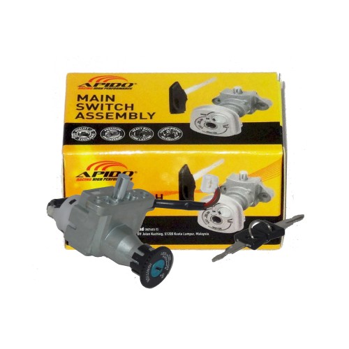 ΔΙΑΚΟΠΤΕΣ ΚΕΝΤ. ΜΕ ΚΛΕΙΔΑΡ MDN KRISTAR/GT135/KRISS125 INJ. (GT128) APIDO - (ΤΑΙ)