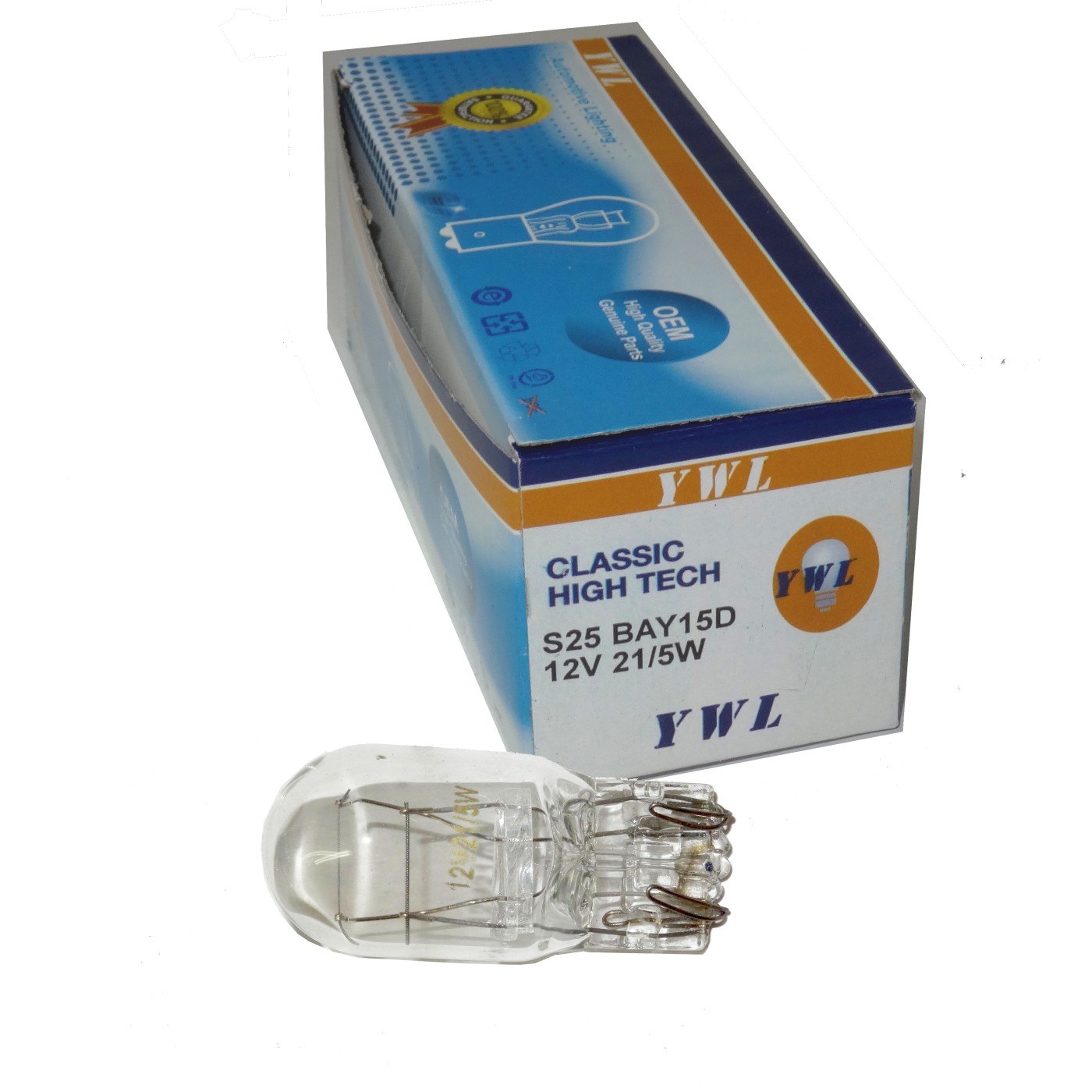 ΛΑΜΠΕΣ 12V 21/5W ΑΚΑΛΥΚΕΣ 