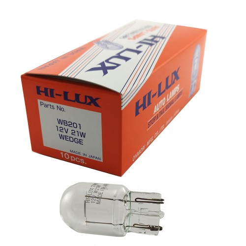 ΛΑΜΠΕΣ 12V 21W ΑΚΑΛΥΚΕΣ (T20) HI-LUX JAPAN - (ΙΑΠ)