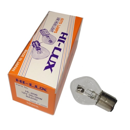 ΛΑΜΠΕΣ 12V 35/35W Χ.ΝΤΟΥΙ ΦΟΥΣΚΑ HI-LUX JAPAN - (ΙΑΠ)