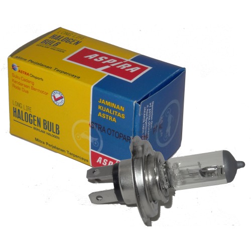 ΛΑΜΠΕΣ H4 12V 60/55W ASPIRA - (ΙΝΔ)
