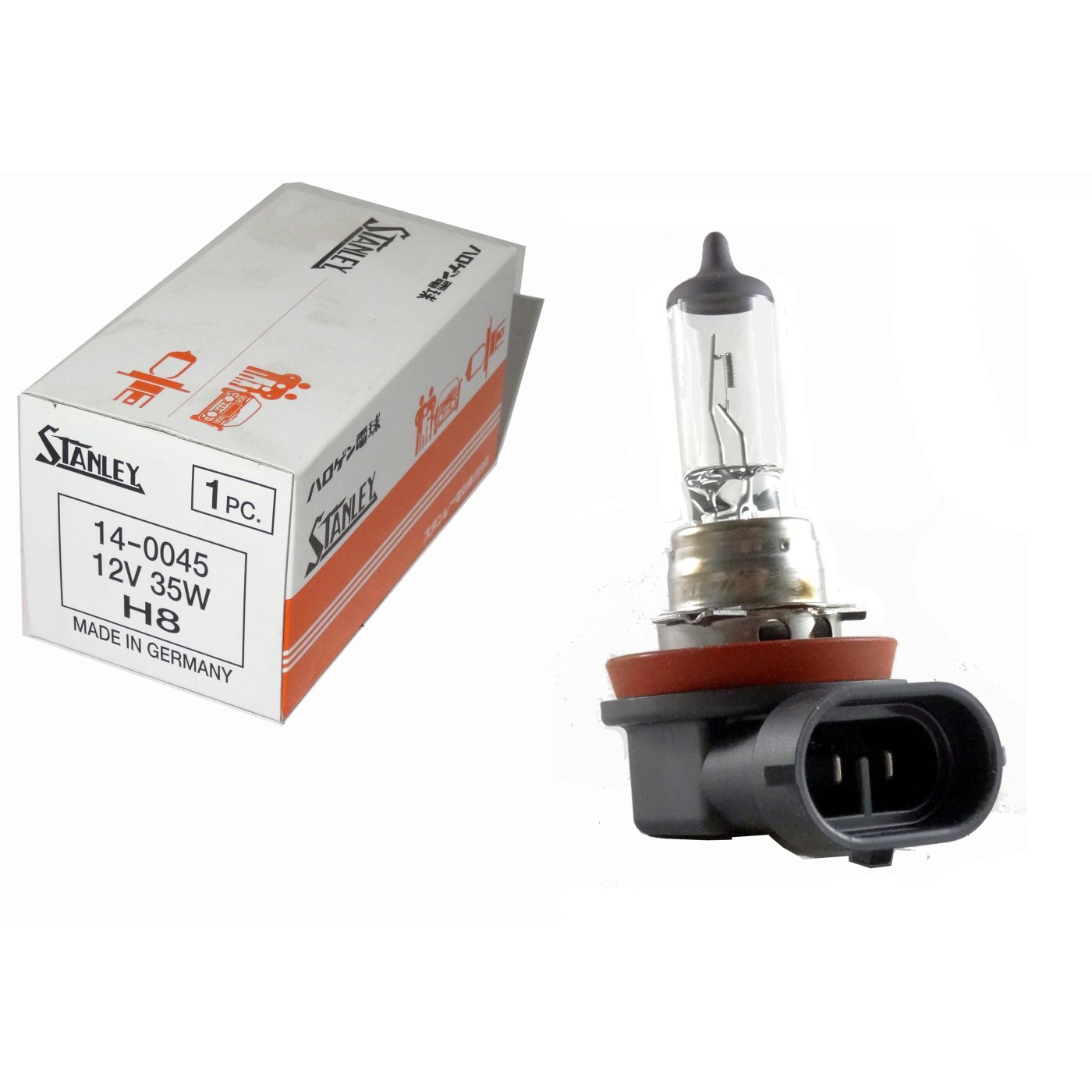 ΛΑΜΠΕΣ H8 12V 35W STANLEY - (ΙΑΠ)