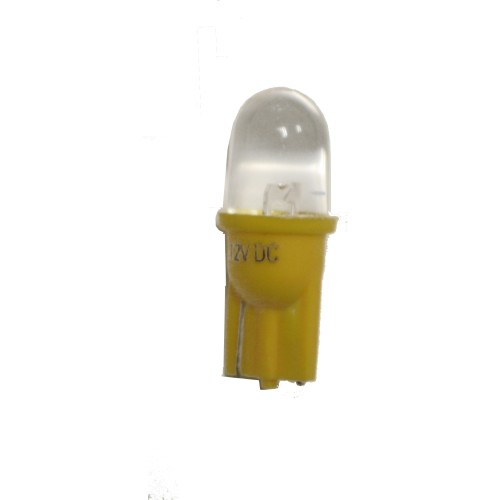 ΛΑΜΠΕΣ LED ΑΚΑΛΥΚΕΣ 1 LED ΠΟΡΤΟΚΑΛΙ - (ΤΑΙ)