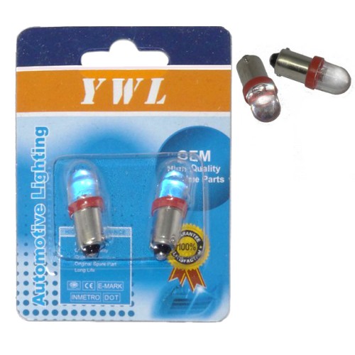 ΛΑΜΠΕΣ LED ΕΛΙΕΣ 1 LED ΚΟΚΚΙΝΕΣ (BA9S) - (ΤΑΙ)