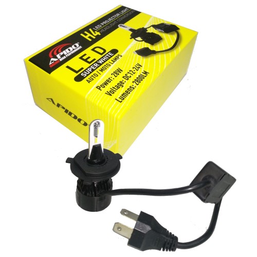 ΛΑΜΠΕΣ LED ΠΟΡΕΙΑΣ H4/HS1 APIDO 28W DC12-24V 2800LM - (ΤΑΙ)