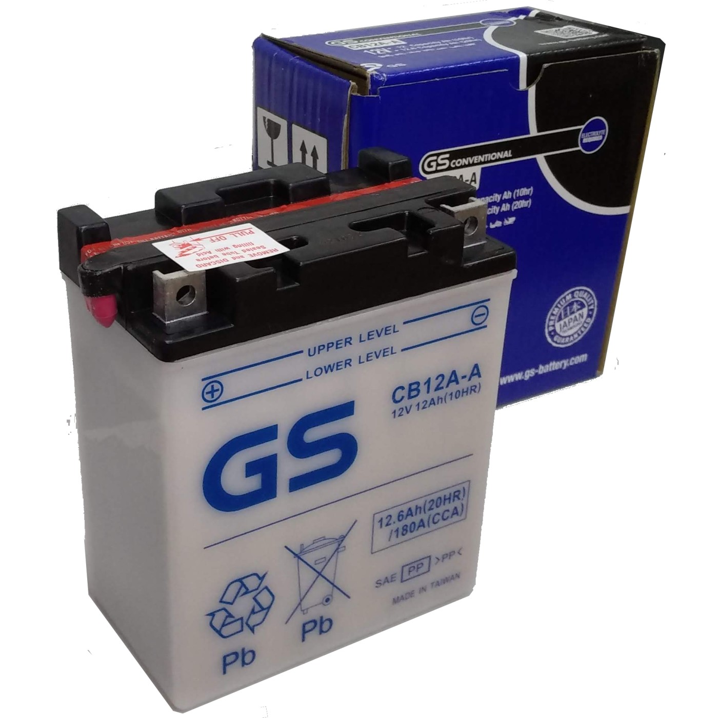 ΜΠΑΤΑΡΙΕΣ GS YB12A-A (12N12A-4A-1) (5) (Χ/Ε) - (ΤΑΙ)