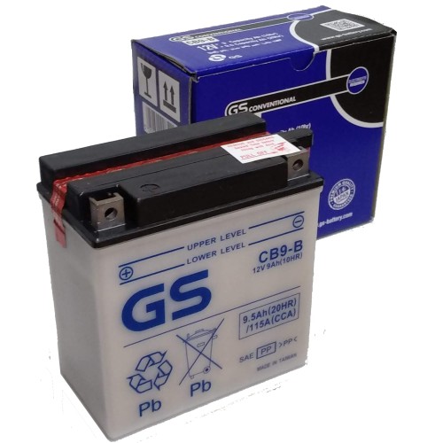 ΜΠΑΤΑΡΙΕΣ GS YB9-B ΧΩΡΙΣ ΥΓΡΑ (5) (Χ/Ε) - (ΤΑΙ)