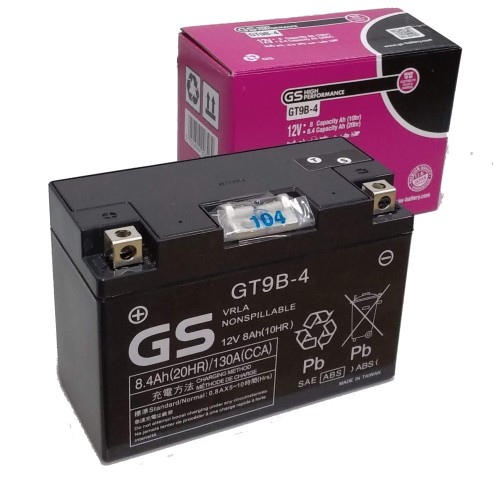 ΜΠΑΤΑΡΙΕΣ GS YT9B-4 GEL (5) (Χ/Ε) - (ΤΑΙ)
