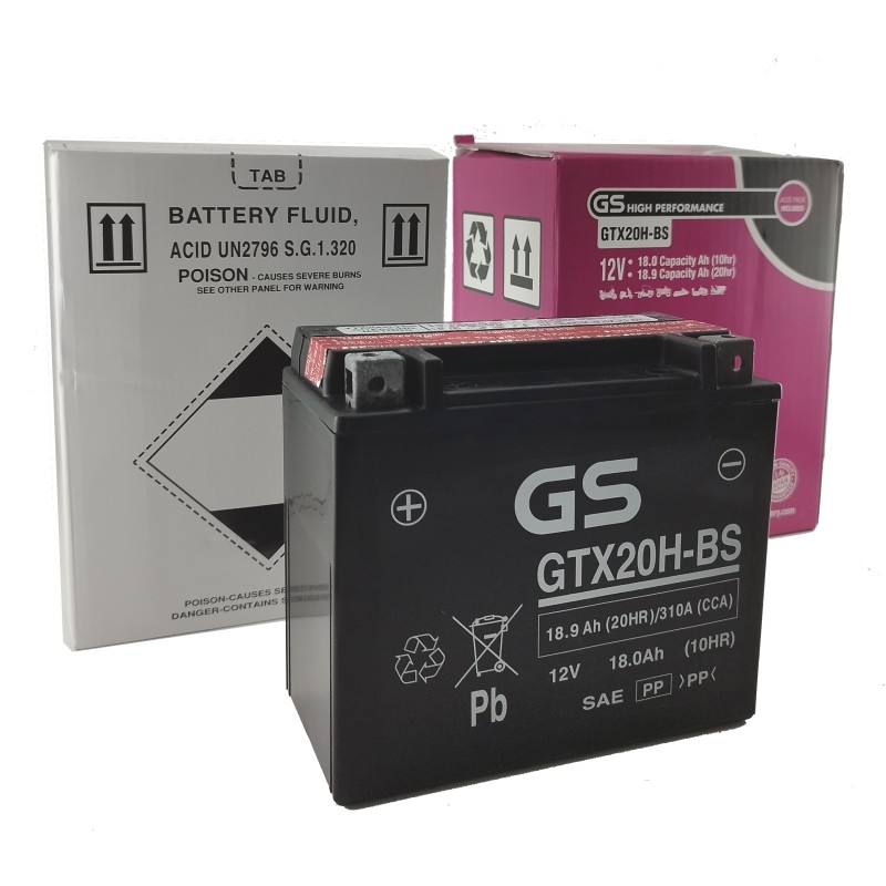 ΜΠΑΤΑΡΙΕΣ GS YTX20-BS ( ) (Χ/Ε) - (ΤΑΙ)