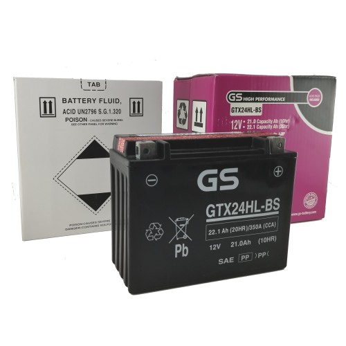 ΜΠΑΤΑΡΙΕΣ GS YTX24HL-BS ( ) (Χ/Ε) - (ΤΑΙ)
