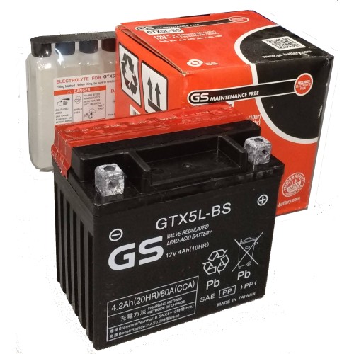 ΜΠΑΤΑΡΙΕΣ GS YTX5L-BS (6) (Χ/Ε) - (ΤΑΙ)