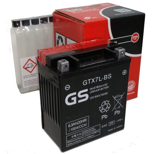 ΜΠΑΤΑΡΙΕΣ GS YTX7L-BS (6) (Χ/Ε) - (ΤΑΙ)
