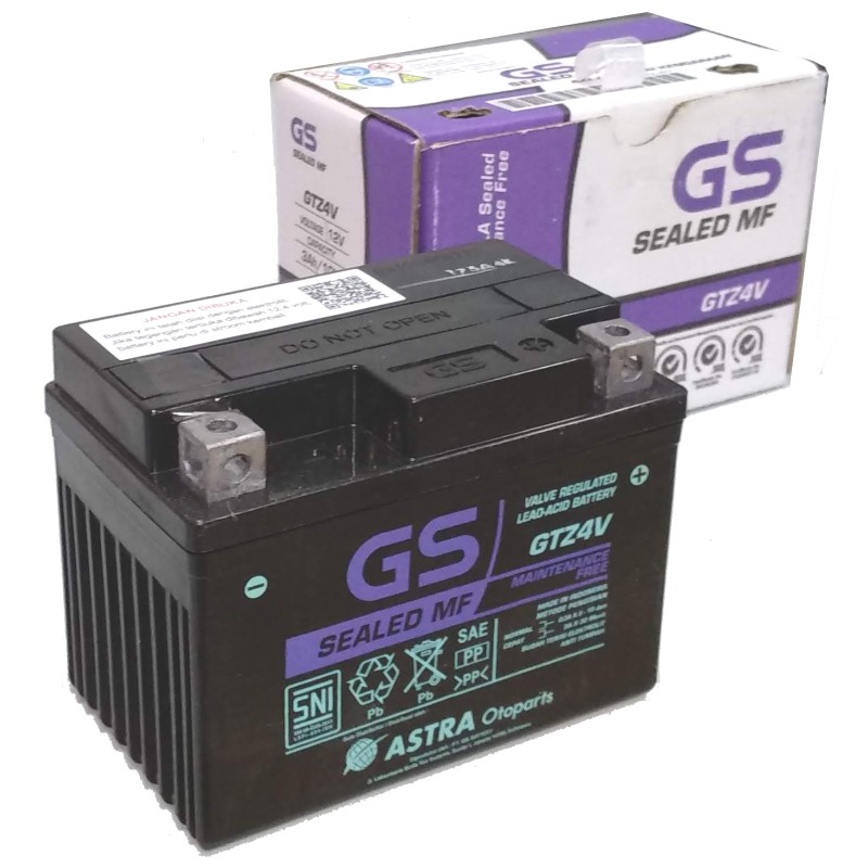 ΜΠΑΤΑΡΙΕΣ GS YTZ4V GEL (GTZ4V) (10) (Χ/Ε) - (ΤΑΙ)