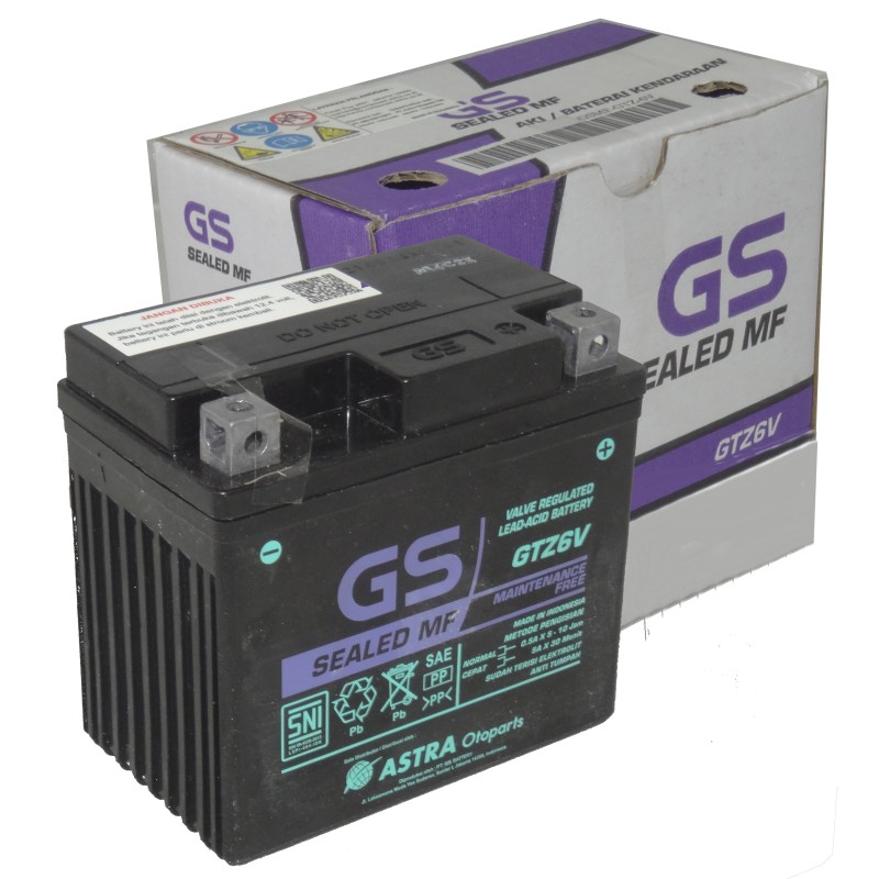 ΜΠΑΤΑΡΙΕΣ GS YTZ6V GEL (GTZ6V) START-STOP (10) (Χ/Ε) - (ΤΑΙ)