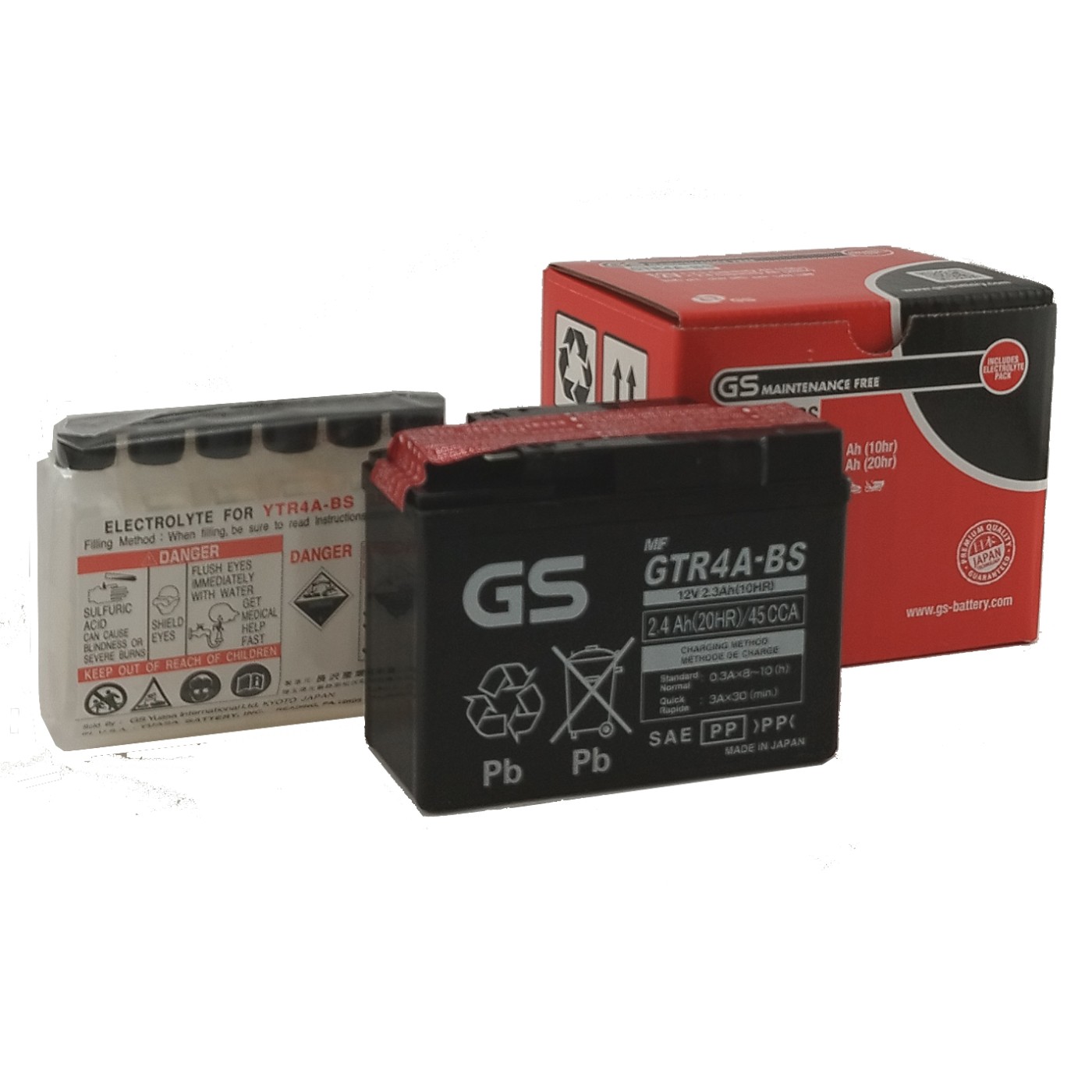 ΜΠΑΤΑΡΙΕΣ GS YTR4A-BS (6) (Χ/Ε) - (ΤΑΙ)