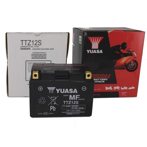 ΜΠΑΤΑΡΙΕΣ YUASA TTZ12S ΜΕ ΥΓΡΑ (4) (Χ/Ε) - (ΙΑΠ)