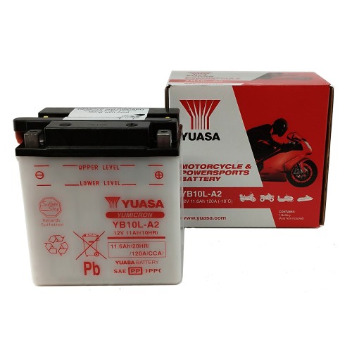 ΜΠΑΤΑΡΙΕΣ YUASA YB10L-A2 ΧΩΡΙΣ ΥΓΡΑ (5) (Χ/Ε) - (ΤΑΙ)