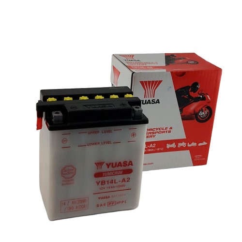 ΜΠΑΤΑΡΙΕΣ YUASA YB14L-A2 ( ) (Χ/Ε) - (ΤΑΙ)