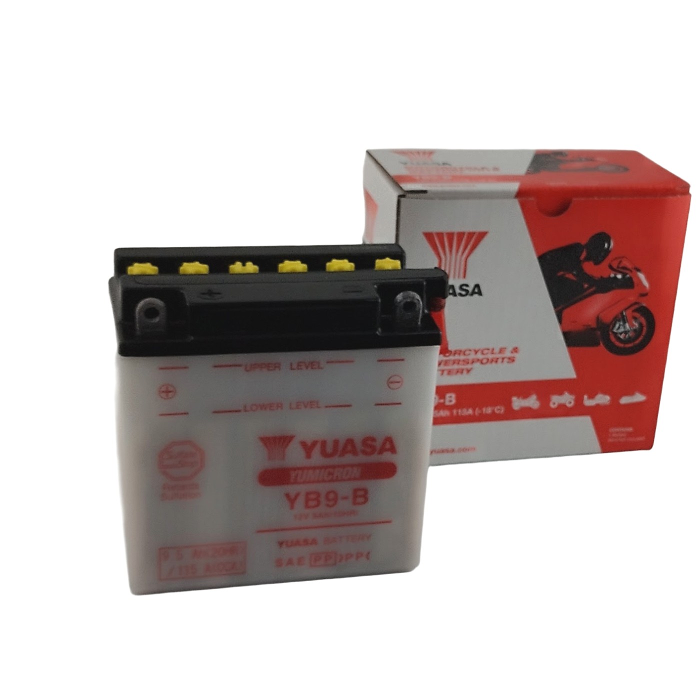 ΜΠΑΤΑΡΙΕΣ YUASA YB9-B ( ) (Χ/Ε) - (ΤΑΙ)