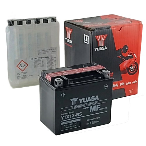 ΜΠΑΤΑΡΙΕΣ YUASA YTX12-BS (4) (Χ/Ε) - (ΤΑΙ)