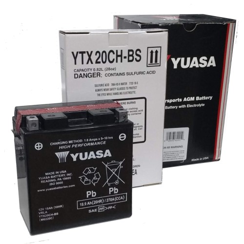 ΜΠΑΤΑΡΙΕΣ YUASA YTX20CH-BS (YTX20A-BS) 