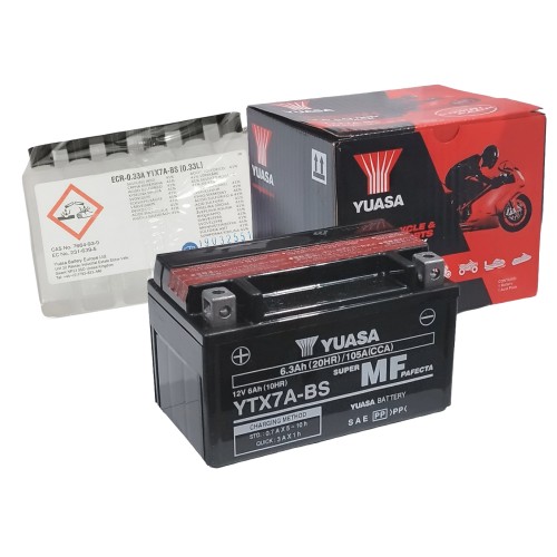 ΜΠΑΤΑΡΙΕΣ YUASA YTX7A-BS (5) (Χ/Ε) - (ΤΑΙ)