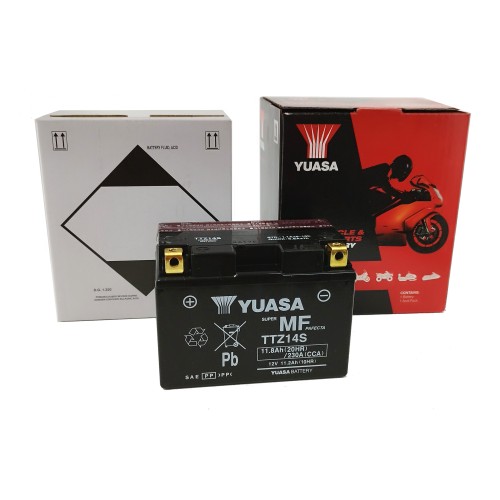 ΜΠΑΤΑΡΙΕΣ YUASA YTZ14S ΜΕ ΥΓΡΑ (4) (TTZ14S) (Χ/Ε) - (ΤΑΙ)