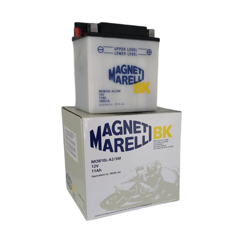 ΜΠΑΤΑΡΙΕΣ M.MARELLI YB10L-A2 (MOB10LA2)(4) (Χ/Ε) - (ΙΤΑ)