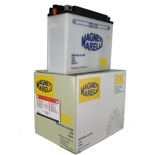 ΜΠΑΤΑΡΙΕΣ M.MARELLI YB16AL-A2 (MOB16ALA2) (2) (Χ/Ε) - (ΤΑΙ)