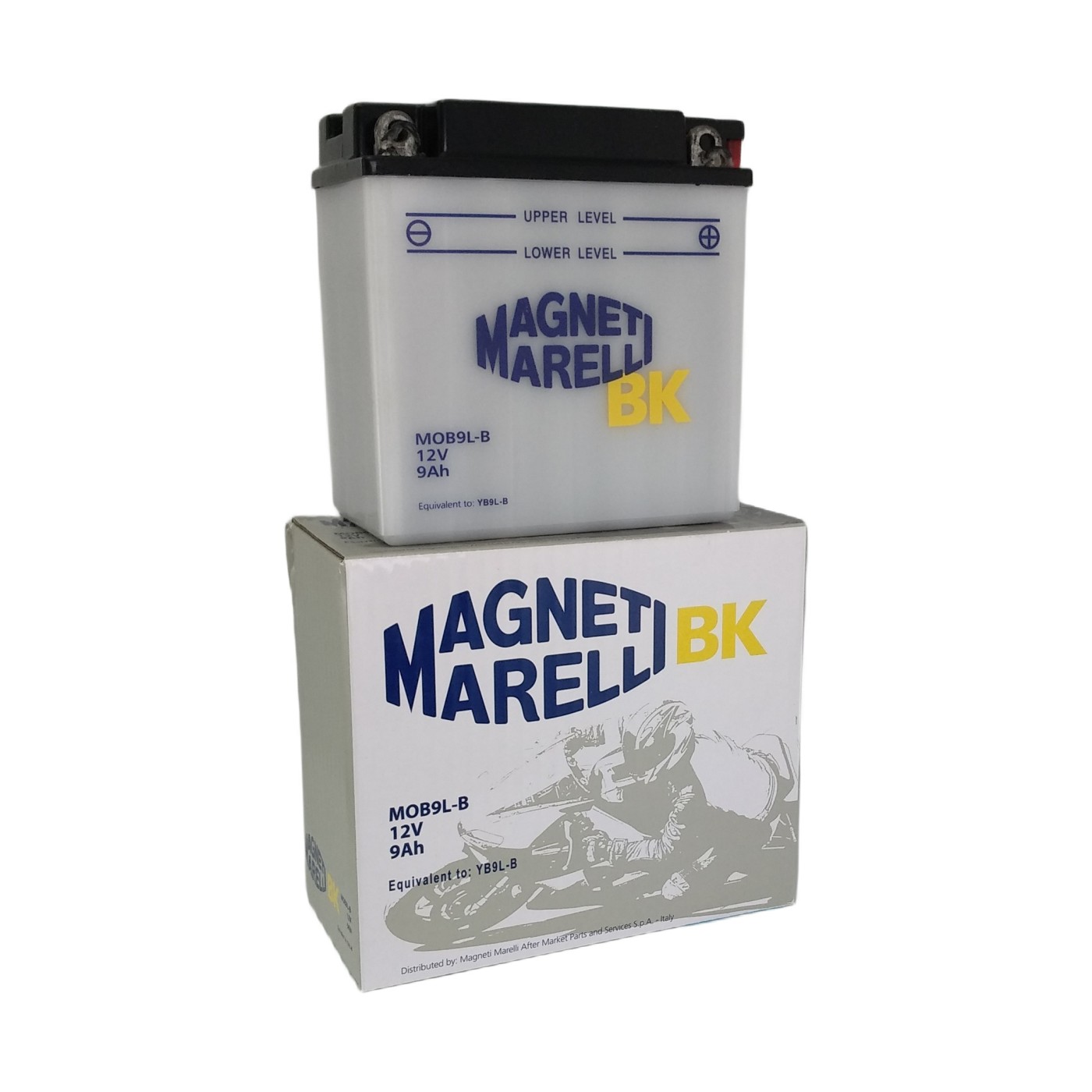 ΜΠΑΤΑΡΙΕΣ M.MARELLI YB9L-Β (MOB9LB)(4) (Χ/Ε) - (ΙΤΑ)